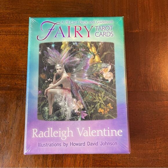 Fairy 78 Card Deck and Guidebook Radleigh Valentine New Sealed Tarot Cards - Picture 3 of 7